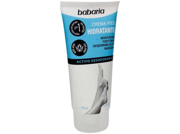 Babaria Crema Hidratante Pies Aloe 150Ml