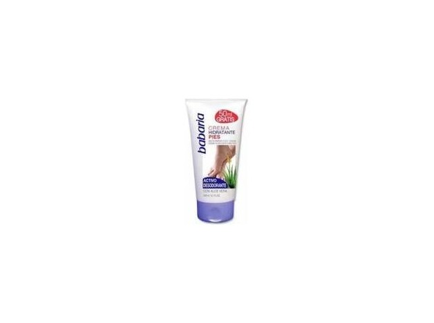 Babaria Crema Hidratante Pies Aloe 150Ml