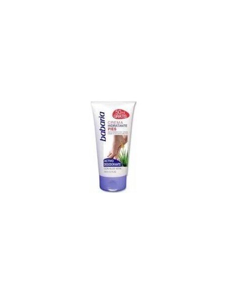 Babaria Crema Hidratante Pies Aloe 150Ml