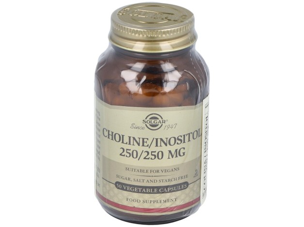 Colina Inositol 250/250Mg. 50Cap