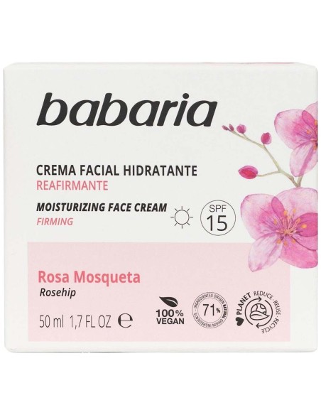Babaria Crema Facial Hidratante 24 Horas Rosa Mosqueta 50Ml