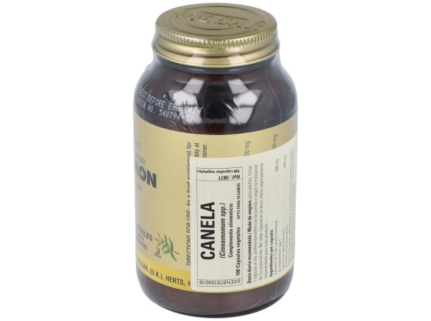 Canela China (Cinnamomum Cassia) 100Cap.Veg.