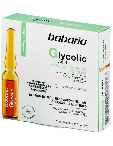 Glycolic Acid Renovación Celular Ampollas 5 X 2 Ml