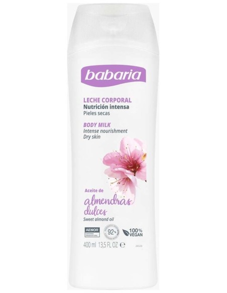 Aceite Almendras Body Milk Piel Seca 400 Ml