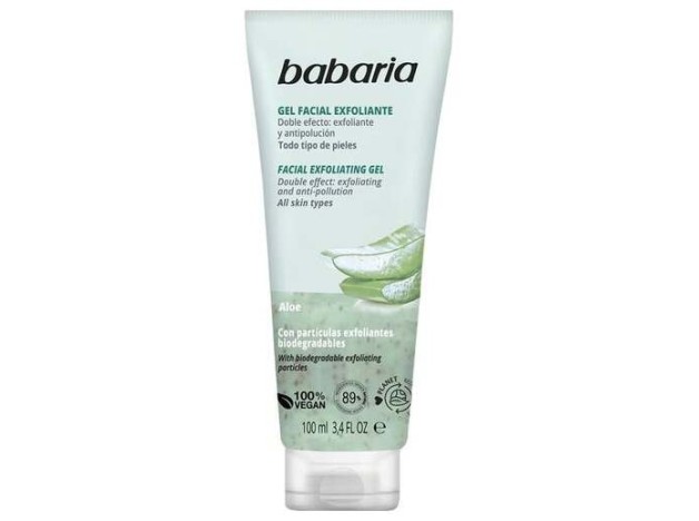 Babaria Gel Exfoliante Aloe Vera Todo Tipo De...