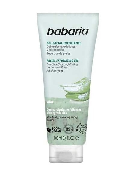 Babaria Gel Exfoliante Aloe Vera Todo Tipo De Piel 150Ml