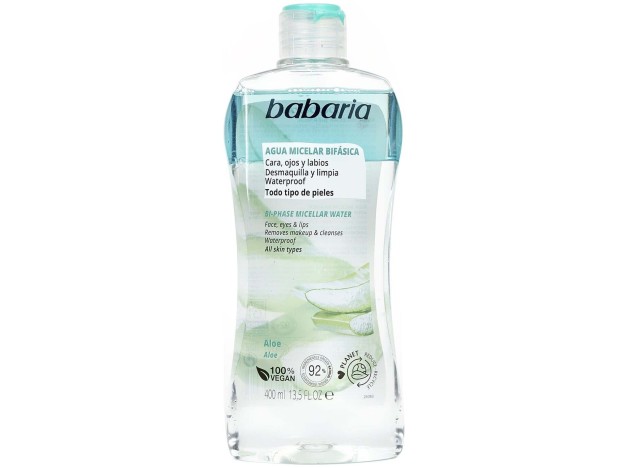 Desmaquillador Bifasico Agua Micelar Aloe Vera...