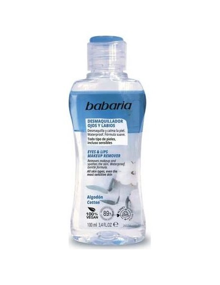 Babaria Desmaquillante De Ojos Y Labios Con Algodón 100Ml