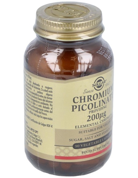 Picolinato Cromo 200 Mg 90 Caps
