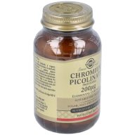 Picolinato Cromo 200 mcg Solgar - Mantiene la glucosa