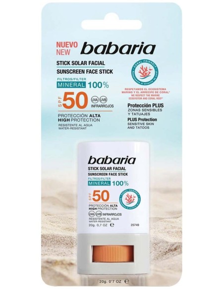 Babaria Sunscreen Stick Spf50+ 20G