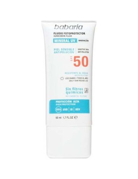 Solar Mineral Uv Fluido Facil Fotoprotector Spf50 50 Ml