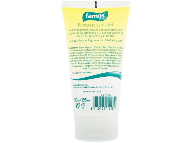 Famos Crema Manos Regeneradora Aceite De...
