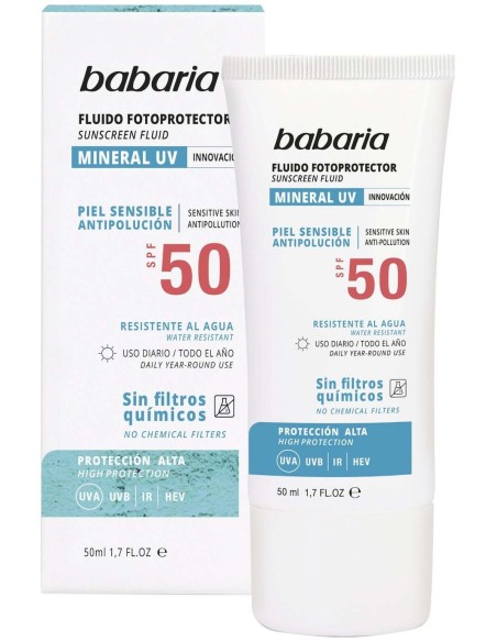 Solar Mineral Uv Fluido Facil Fotoprotector Spf50 50 Ml