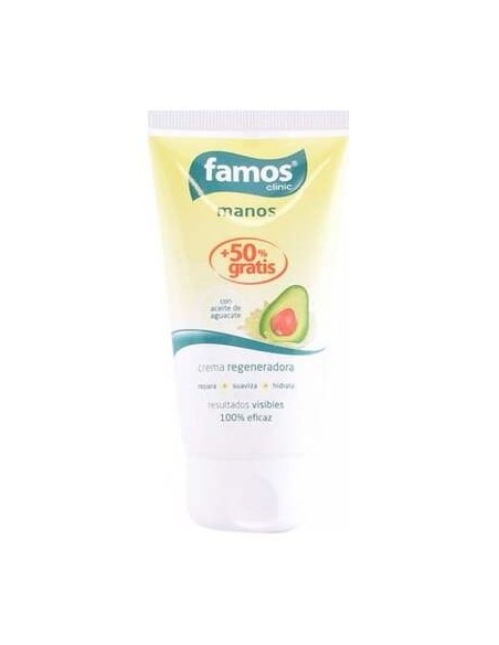Famos Crema Manos Regeneradora Aceite De Aguacate 75 Ml
