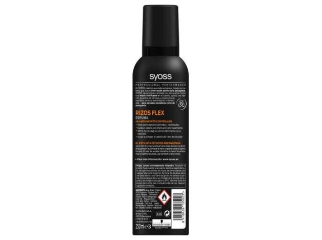 Syoss Rizos Flex Mousse Rizos Definidos 250Ml