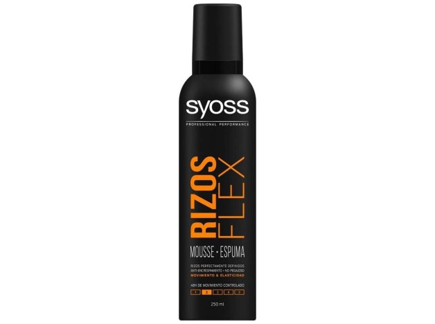 Syoss Rizos Flex Mousse Rizos Definidos 250Ml