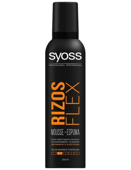 Syoss Rizos Flex Mousse Rizos Definidos 250Ml