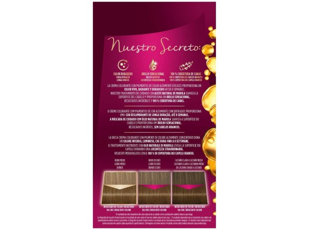 Schwarzkopf Palette Intensive Nº6 Rubio Oscuro 1Ud