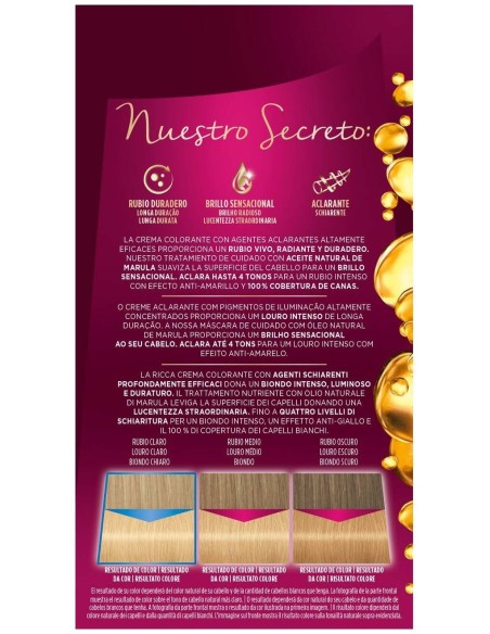 Schwarzkopf Kit Tinte Palette Intensive 10 Rubio Muy Claro