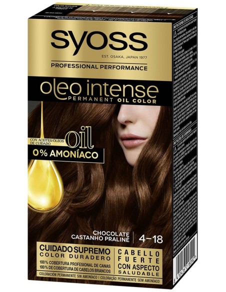 Oleo Intense Tinte Sin Amoniaco 4.18-Chocolate 5 Pz