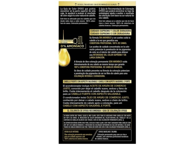 Oleo Intense Tinte Sin Amoniaco 7.10-Rubio...