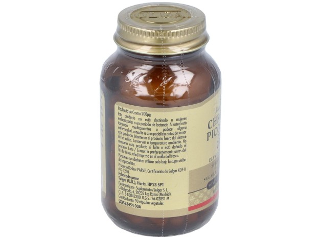 Picolinato Cromo 200 Mg 90 Caps