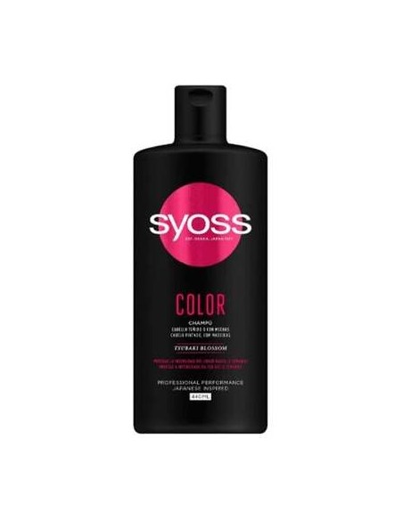 Syoss Shampoo Cabello Teñido Color Tech 440Ml
