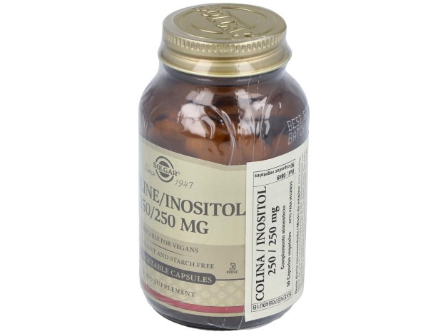 Colina Inositol 250/250Mg. 50Cap