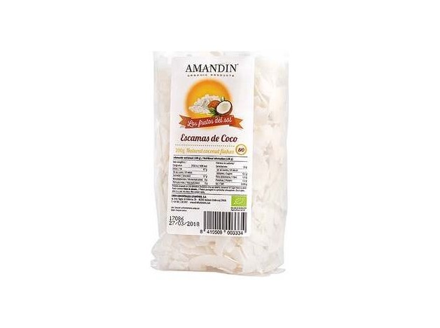 Amandin Coco Escamas Bio 200G