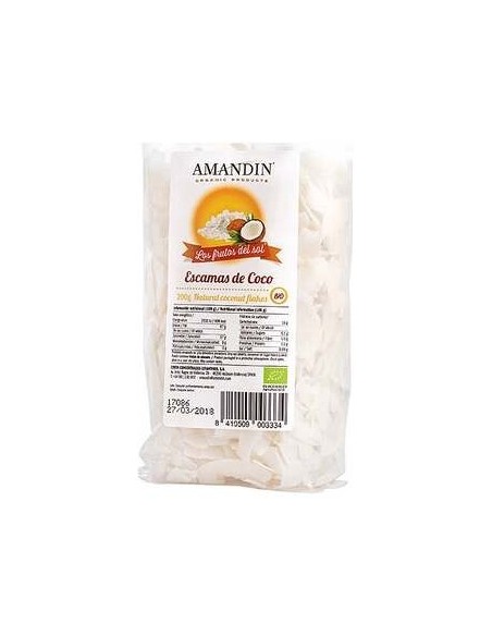 Amandin Coco Escamas Bio 200G