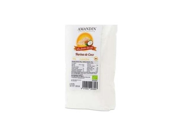 Amandin Harina Coco Bio Sin Gluten 400G