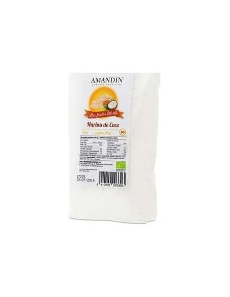 Amandin Harina Coco Bio Sin Gluten 400G