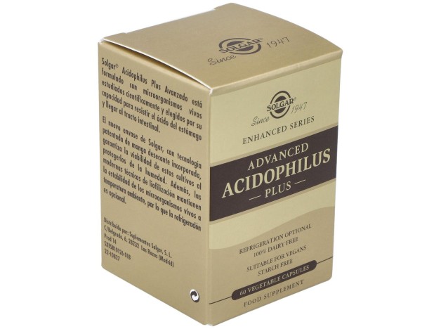 Solgar Advanced Acidophilus Plus 60Vcaps