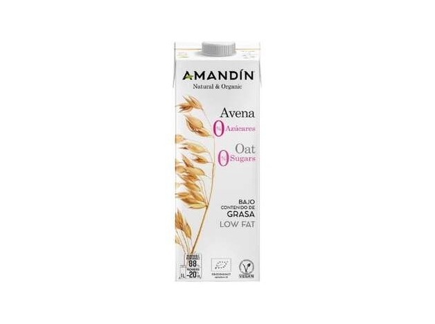 Bebida Vegetal De Avena 0% Azucares 1Lt 6Uds. Bio