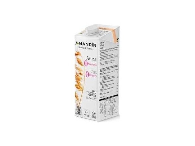 Bebida Vegetal De Avena 0% Azucares 1Lt 6Uds. Bio
