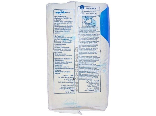 Sabanindas Extra 60 Cm X 40 Cm, 25 Uds