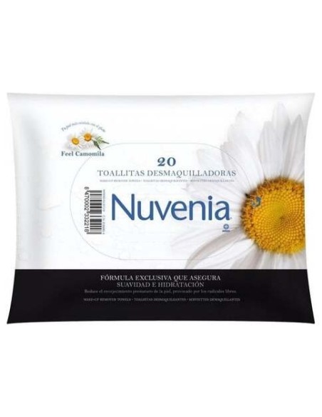 Nuvenia Toallitas Desmaquillantes 20Uds