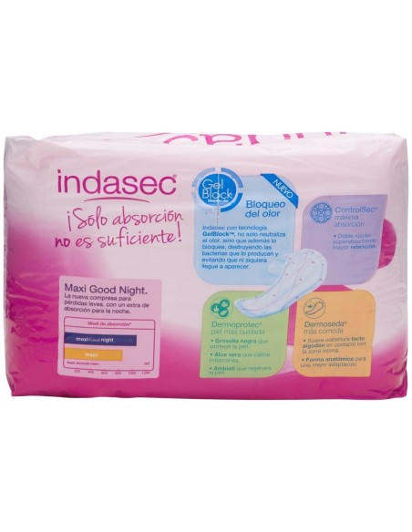 Dermoseda Good Night Compresa Incontinencia Maxi 12 U