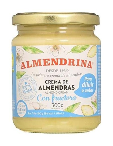 Almendrina Crema Almendras Leche S/A Fruc 300G