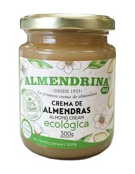 Almendrina Crema Almendras Leche Eco 300G