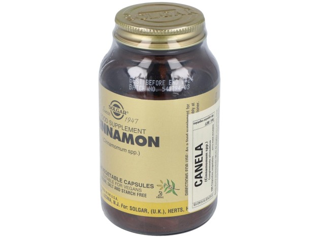 Canela China (Cinnamomum Cassia) 100Cap.Veg.