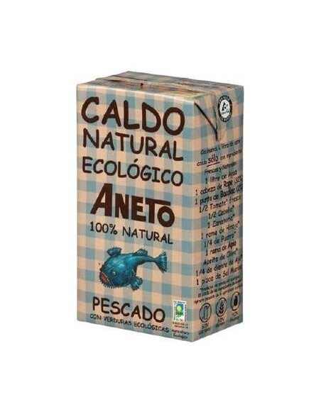Caldo Pescado Bio 1L Aneto