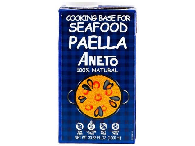 Aneto Caldo Paella Pescado/Marisco 1000Ml