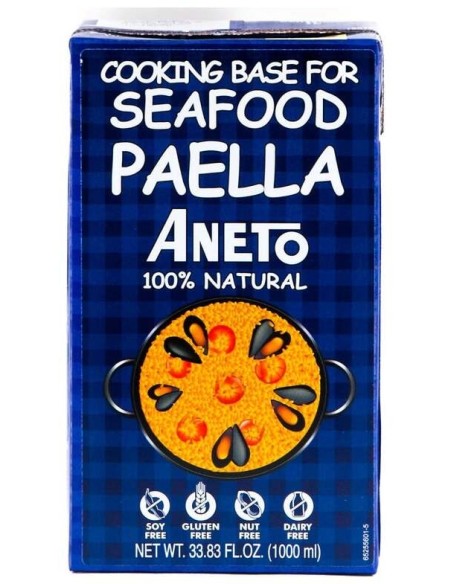 Aneto Caldo Paella Pescado/Marisco 1000Ml