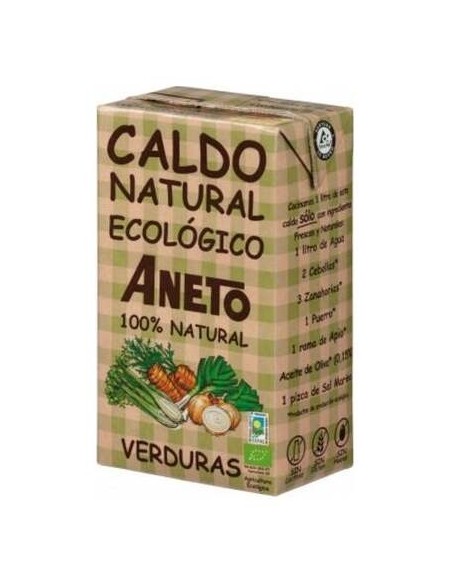 Caldo Verduras Bio 1L Aneto