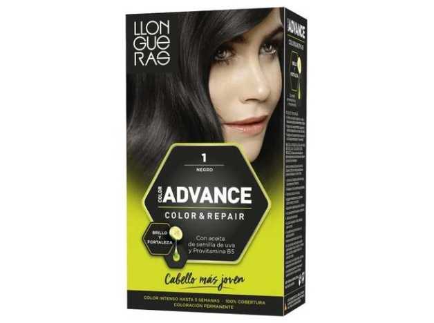 Llongueras Color Advance Tinte De Cabello N1 Negro