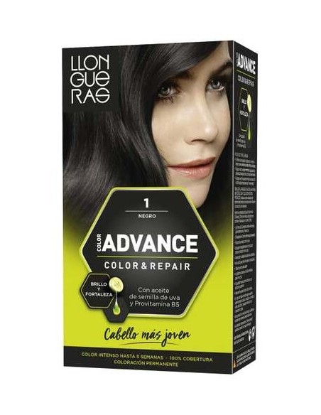 Llongueras Color Advance Tinte De Cabello N1 Negro