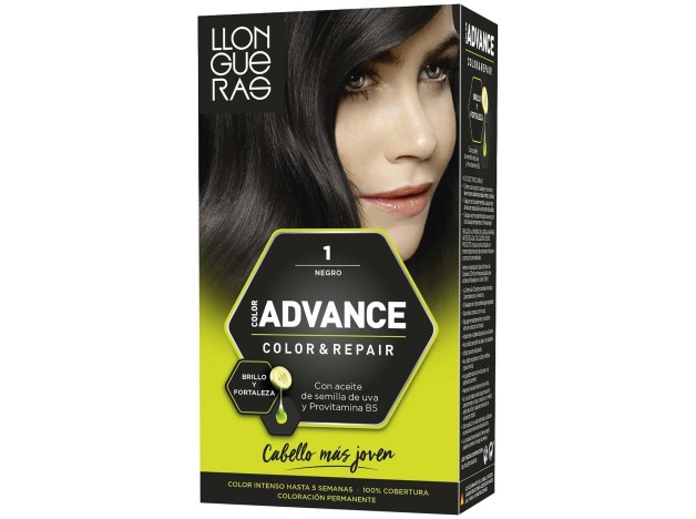 Llongueras Color Advance Tinte De Cabello N1 Negro