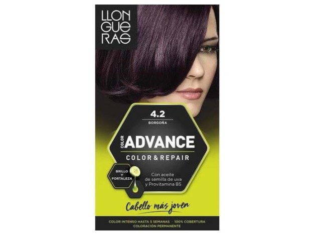 Llongueras Color Advance Tinte De Cabello N4.2...